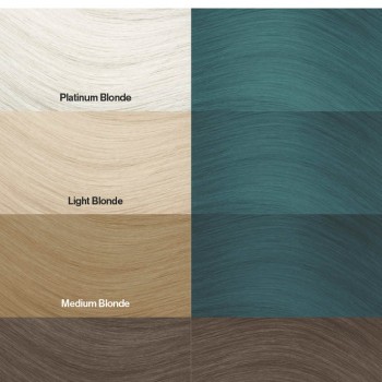 צבע שיער טורקיז Peacock Blue