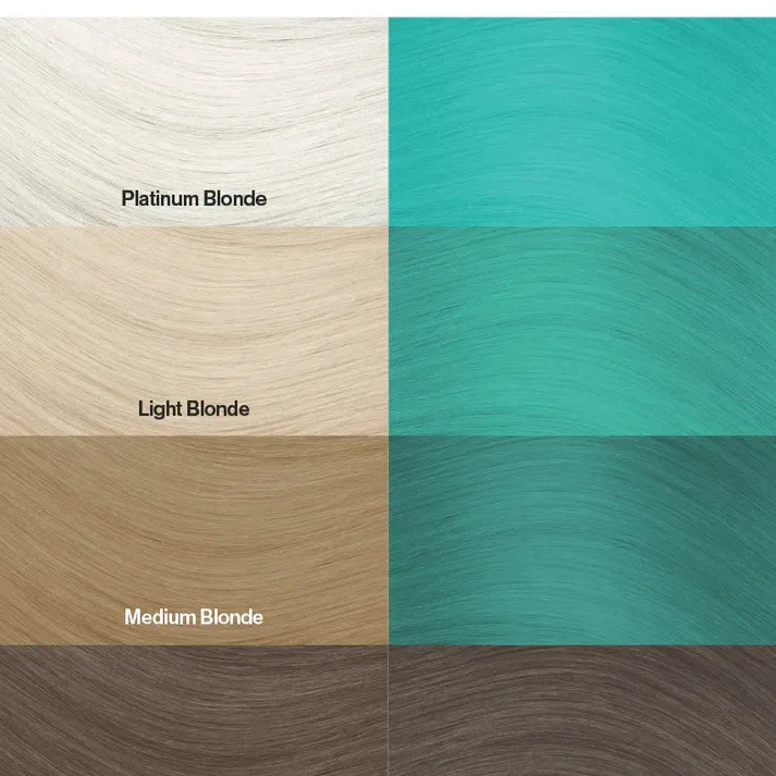 צבע שיער ירוק מנטה פפרמינט Peppermint