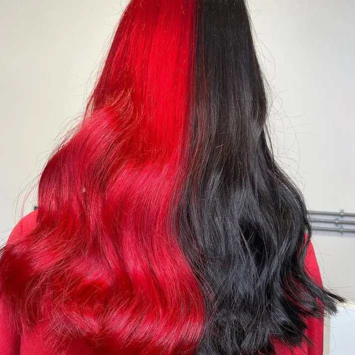 צבע שיער אדום Fire