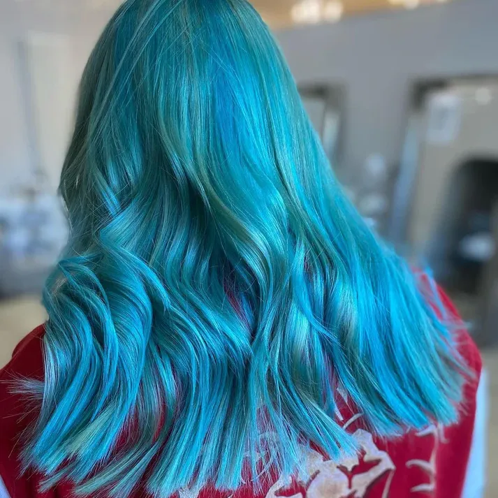 צבע שיער בלו ג'ייד Blue Jade