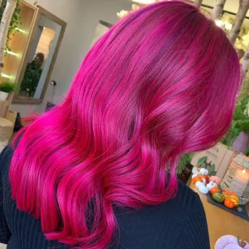 צבע שיער ורוד ניאון רבל UV Rebel