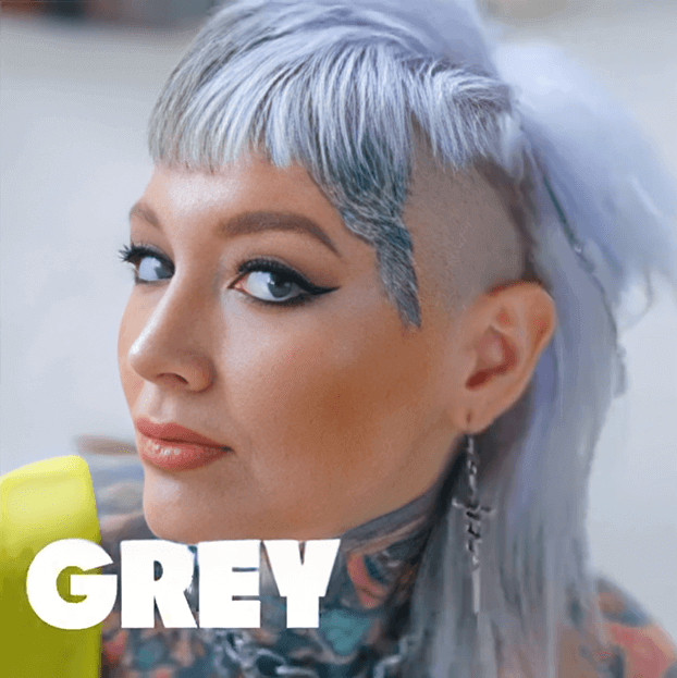 צבע שיער אפור